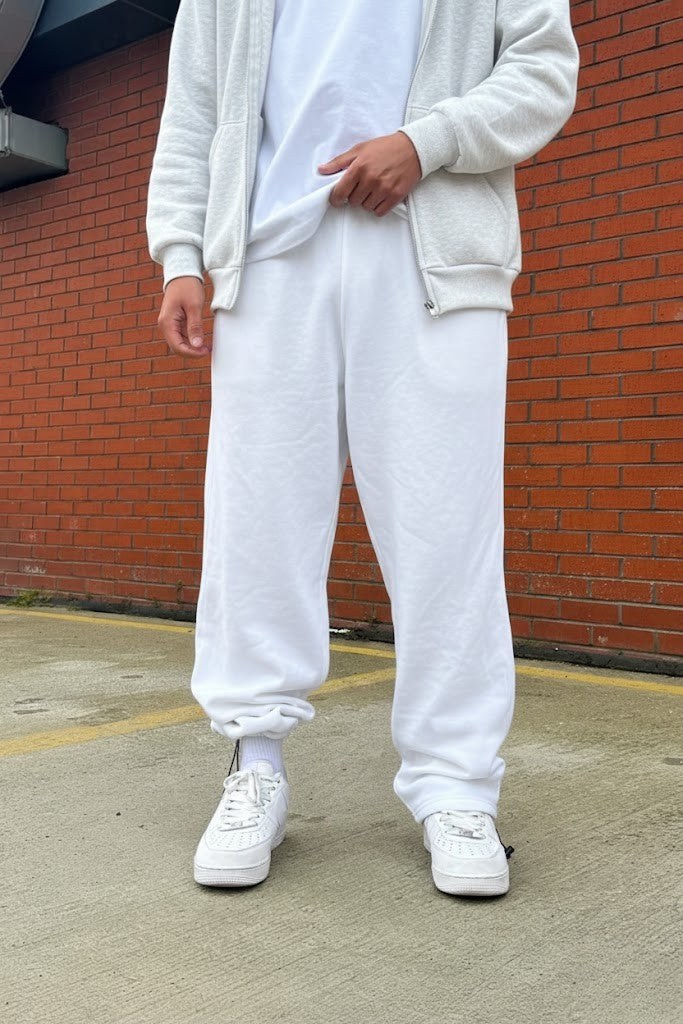 White FlexiStyle Fleece Sweatpant