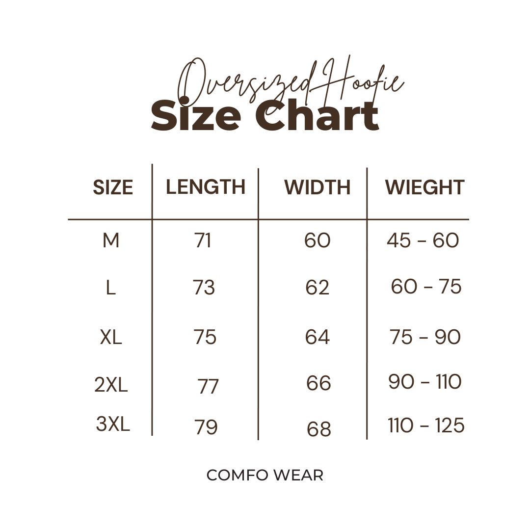 Biege Basic Oversized Hoodie