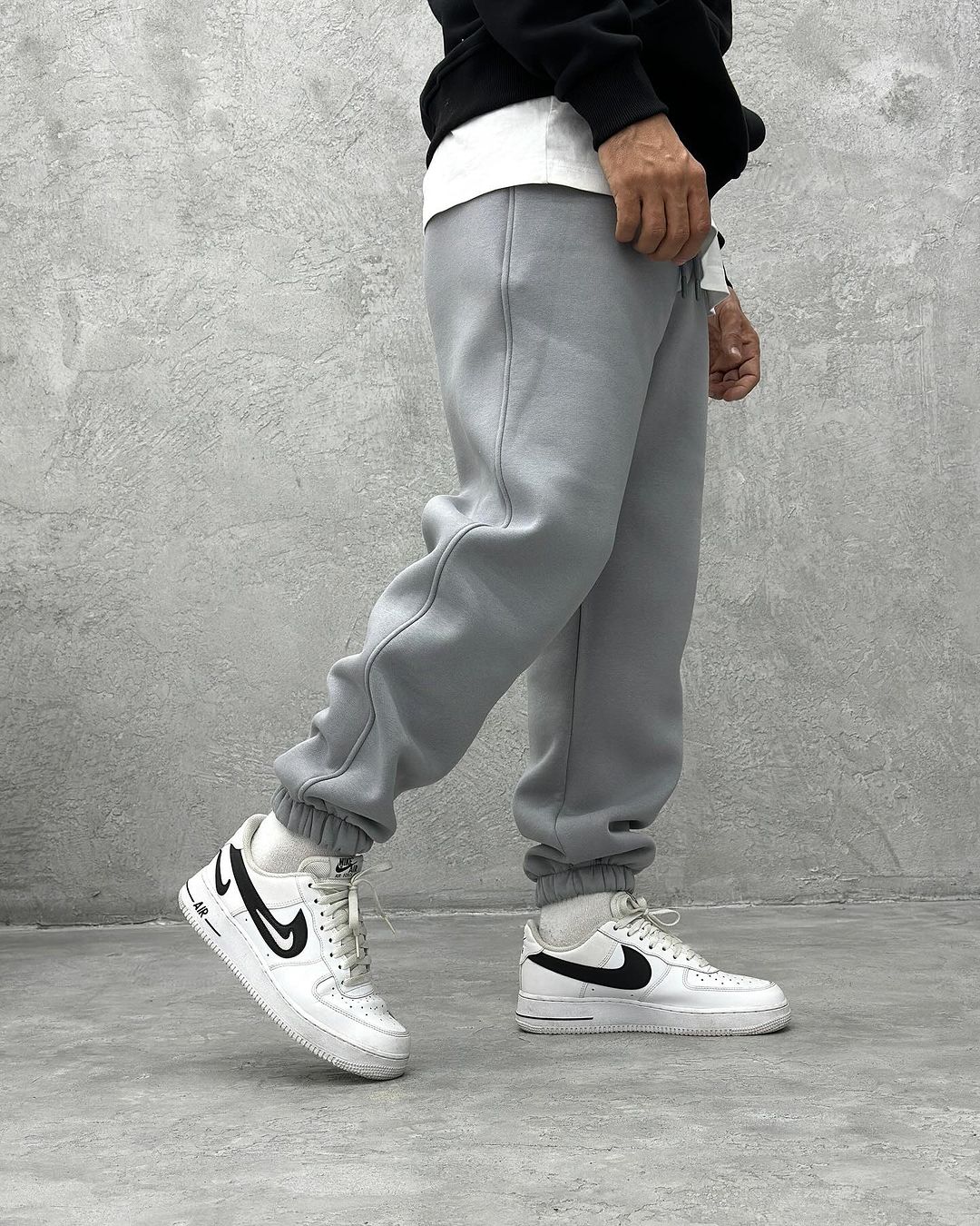 Silver Jogger Sweatpant