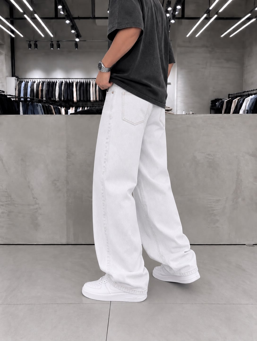 Off-white Super Baggy Denim