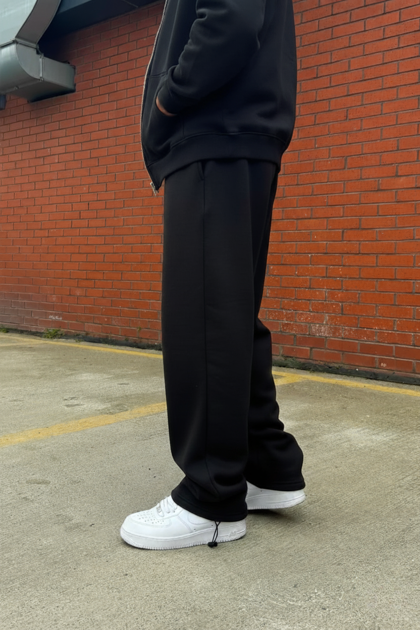 Black FlexiStyle Fleece Sweatpant