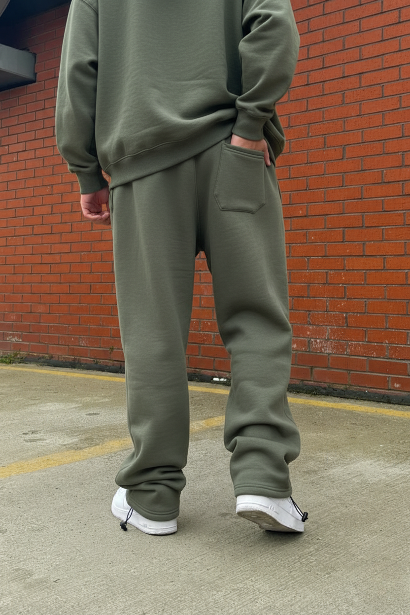 Army Green FlexiStyle Fleece Sweatpant