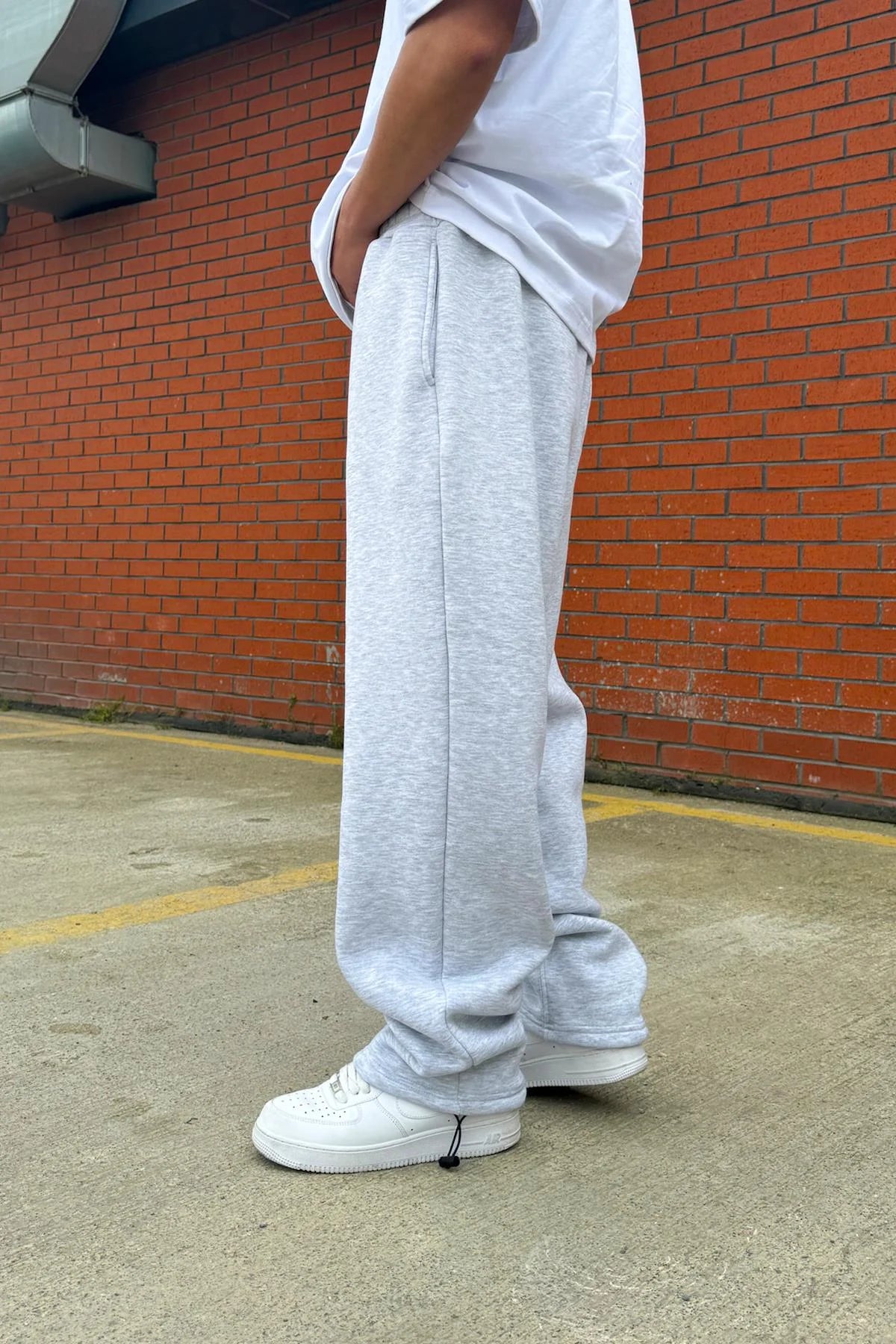 Gray FlexiStyle Fleece Sweatpant
