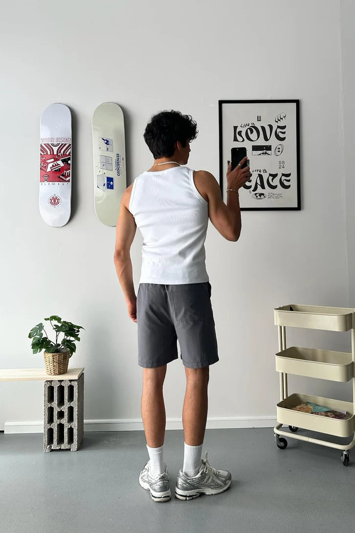 Basic White Tank Top