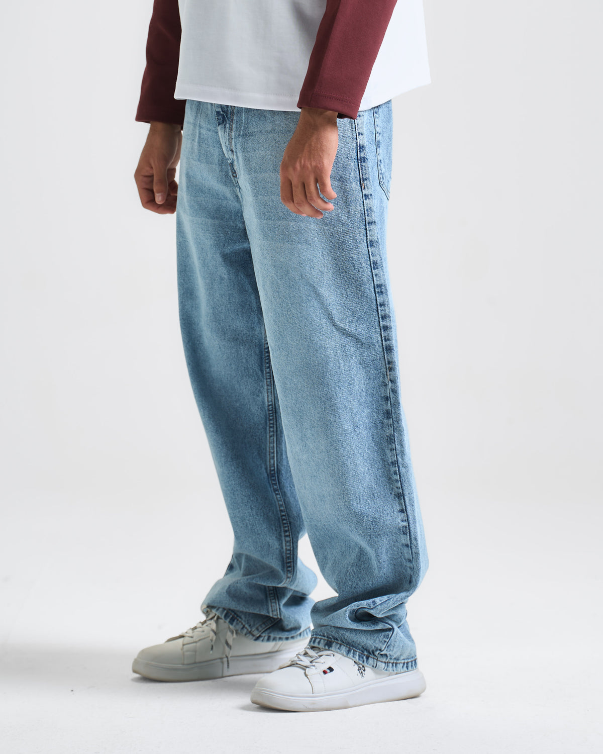 Light Blue Super Baggy Denim