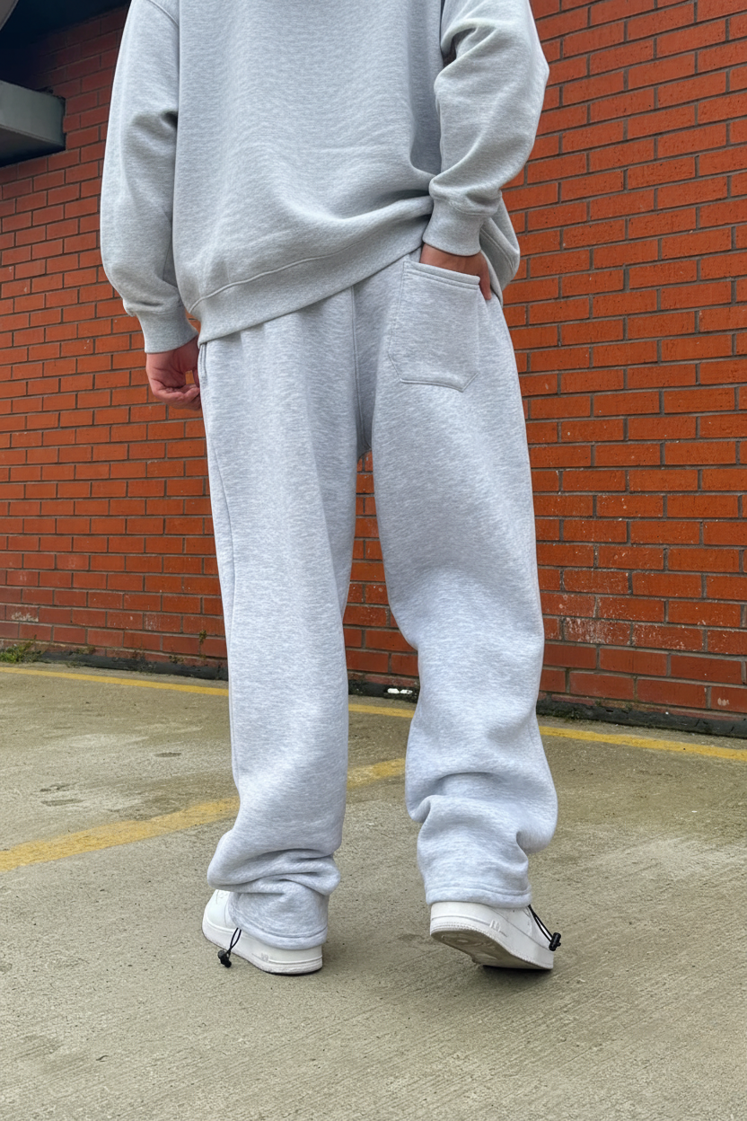 Gray FlexiStyle Fleece Sweatpant