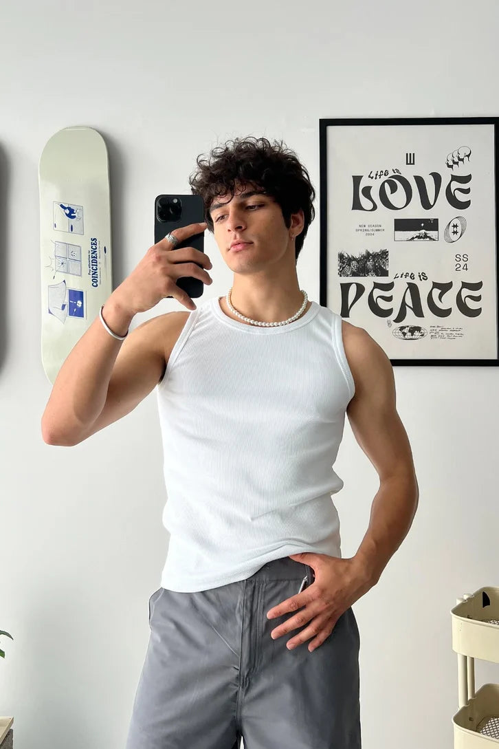 Basic White Tank Top