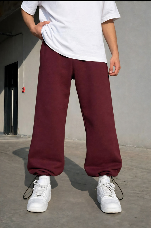 Burgendy FlexiStyle Fleece Sweatpant