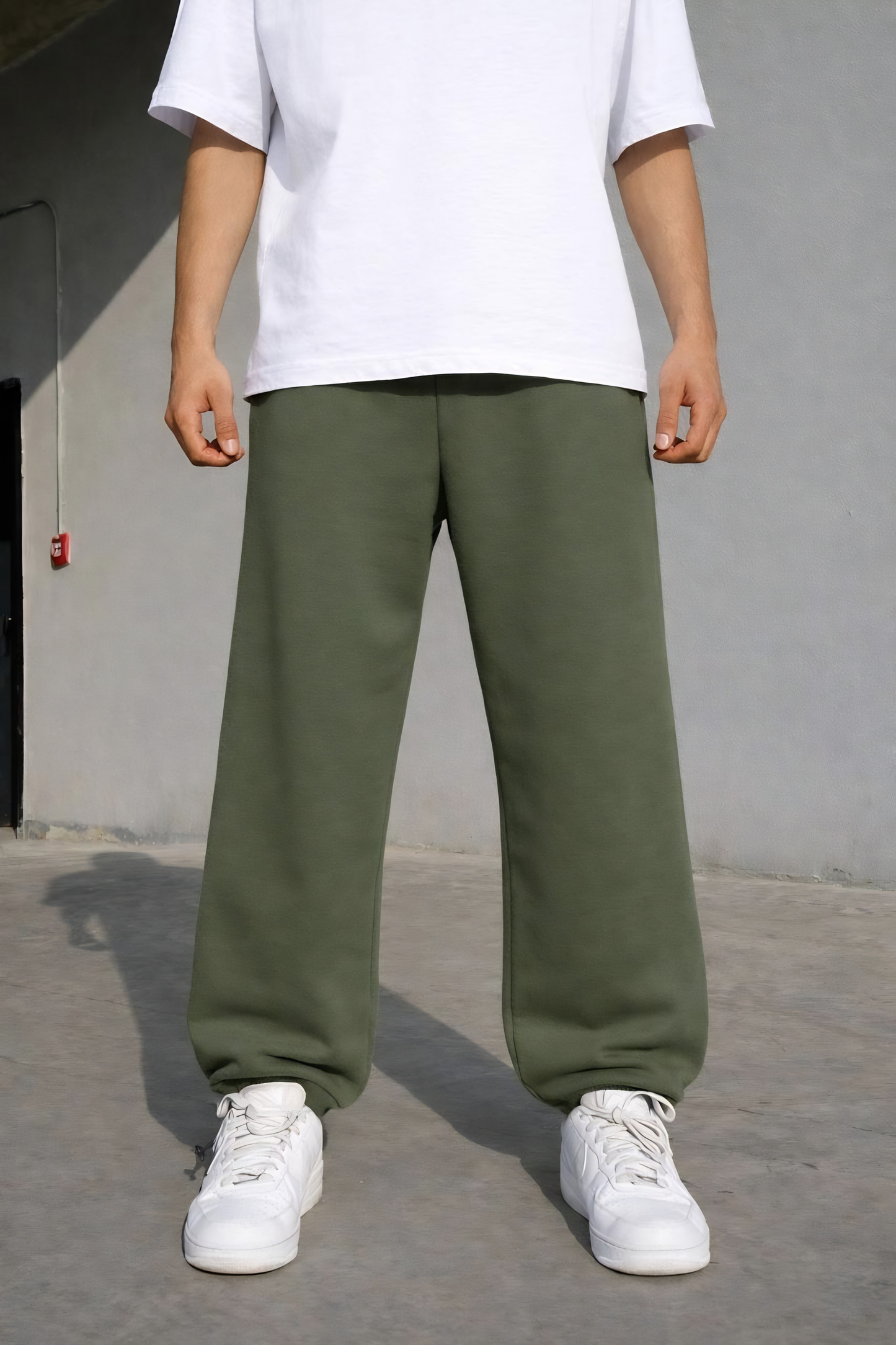 Army Green FlexiStyle Summer Sweatpant