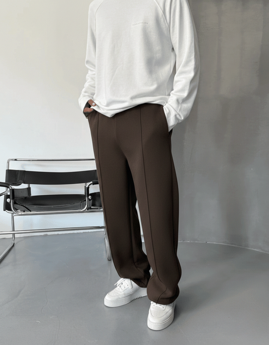 Brown Lined Winter  Sweatpant