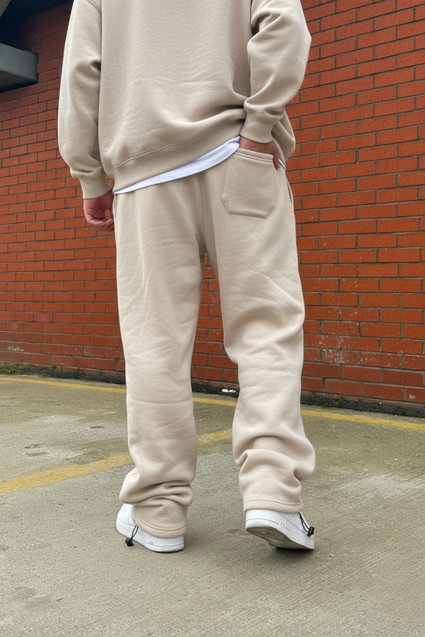 Biege FlexiStyle Fleece Sweatpant