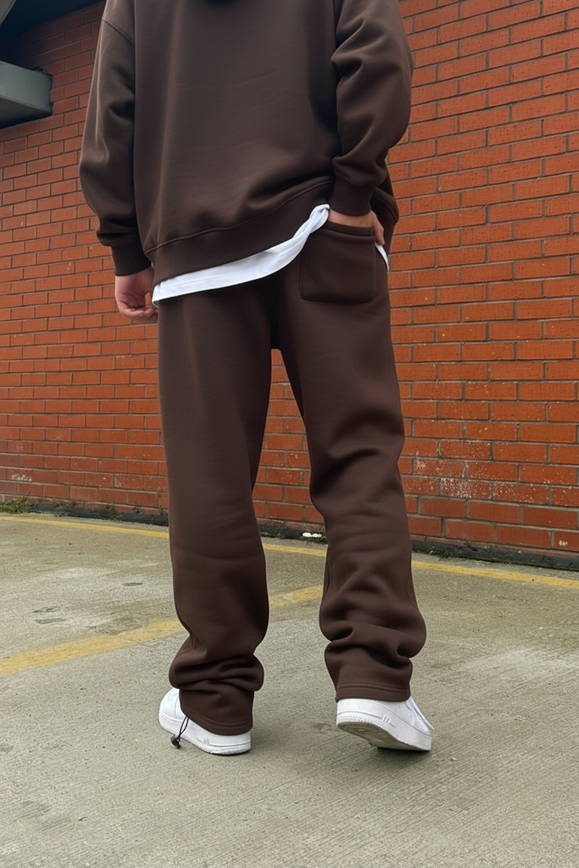 Brown FlexiStyle Fleece Sweatpant