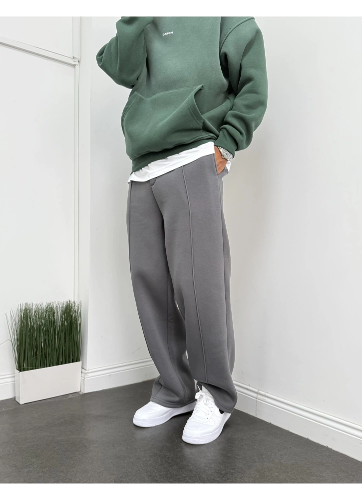 Iron Gray Lined Sweatpant