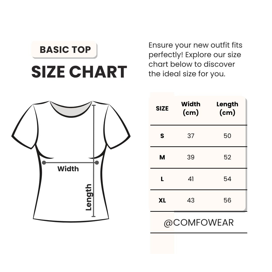 Army Green U -Shaped Neck Cotton Basic Top – Double Layered |