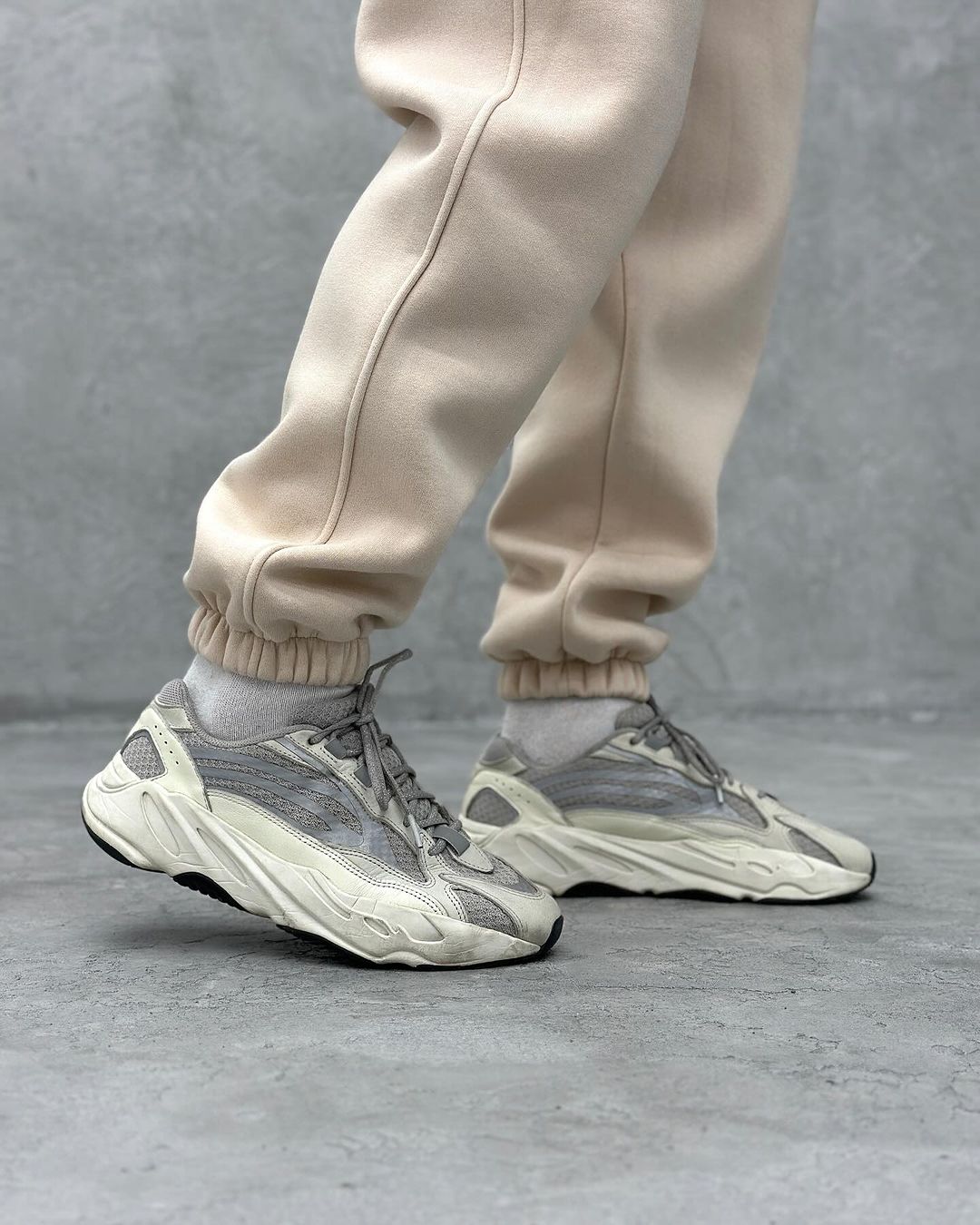 Biege Jogger Sweatpant