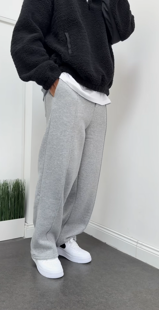 Gray Lined Sweatpant