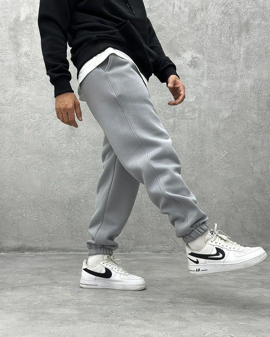 Silver Jogger Sweatpant
