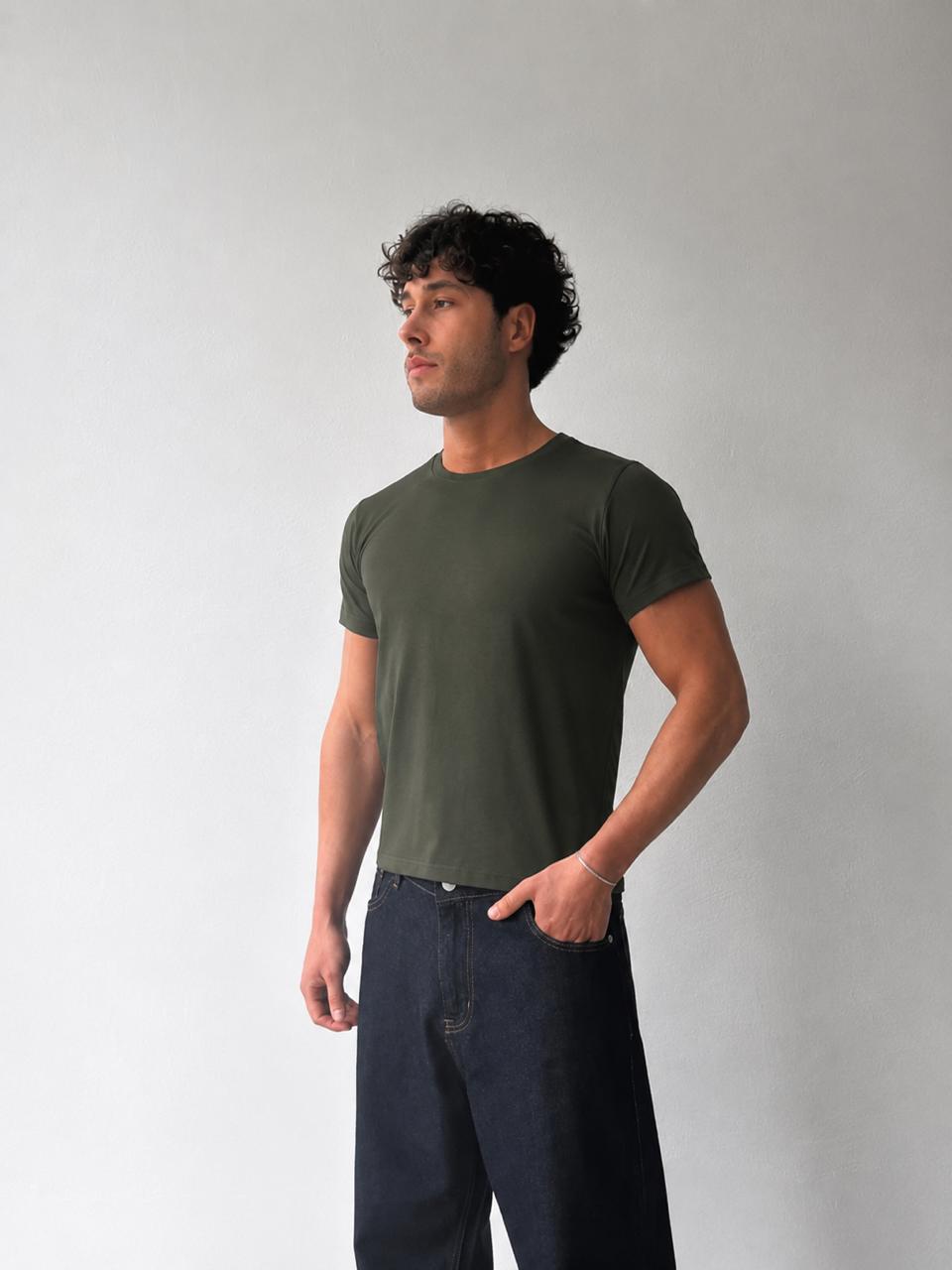 Army Green Perfect Fit Tee