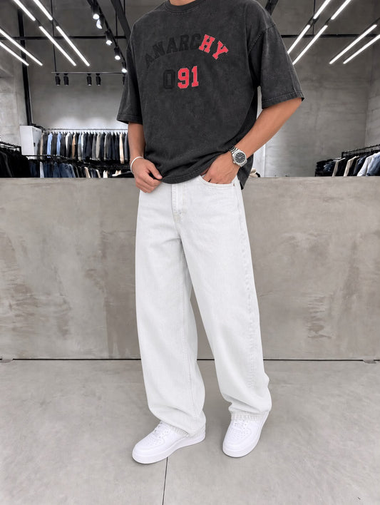 Off-white Super Baggy  Denim