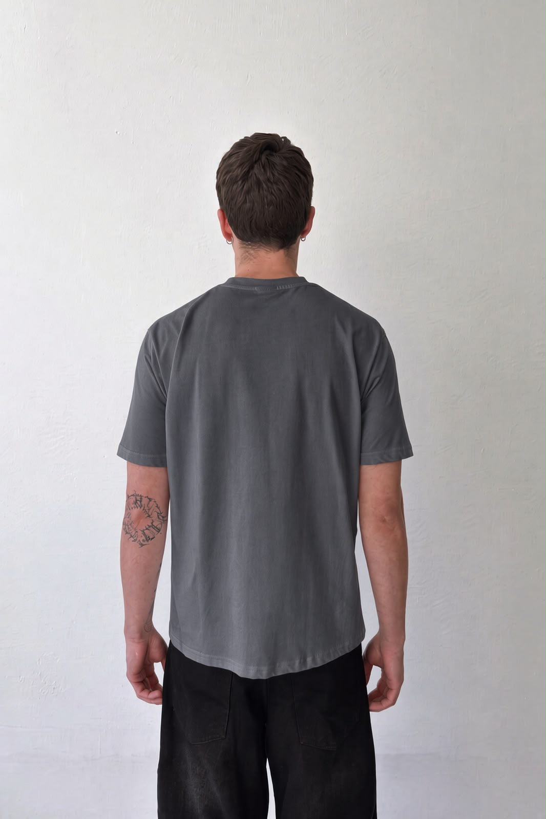 Iron Gray  Regular Fit T-Shirt