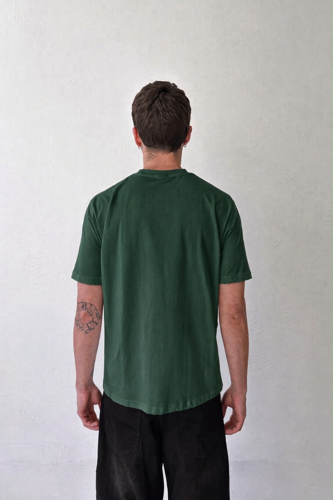 Dark Green Regular Fit T-Shirt