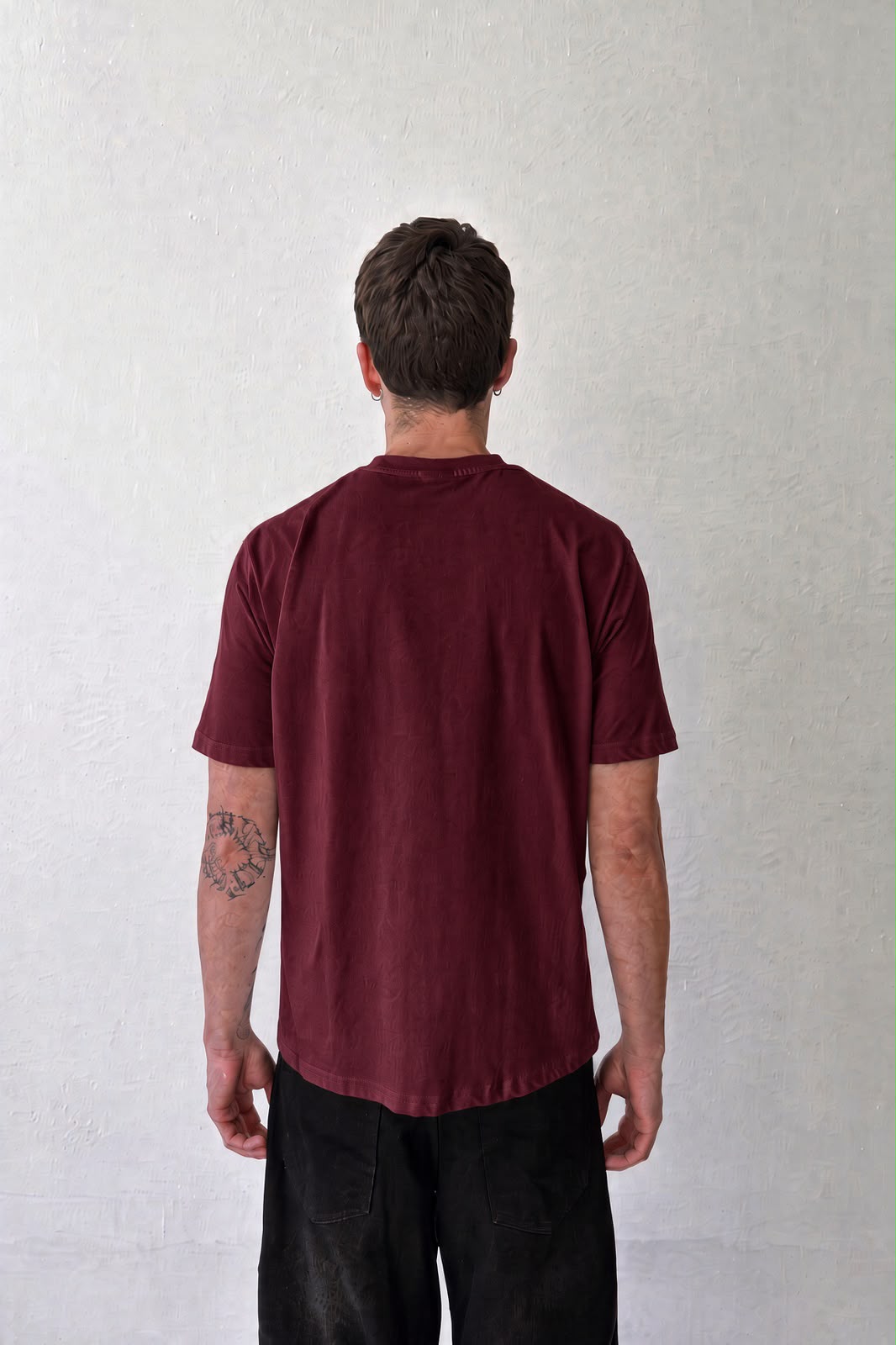 Burgundy Regular Fit T-Shirt
