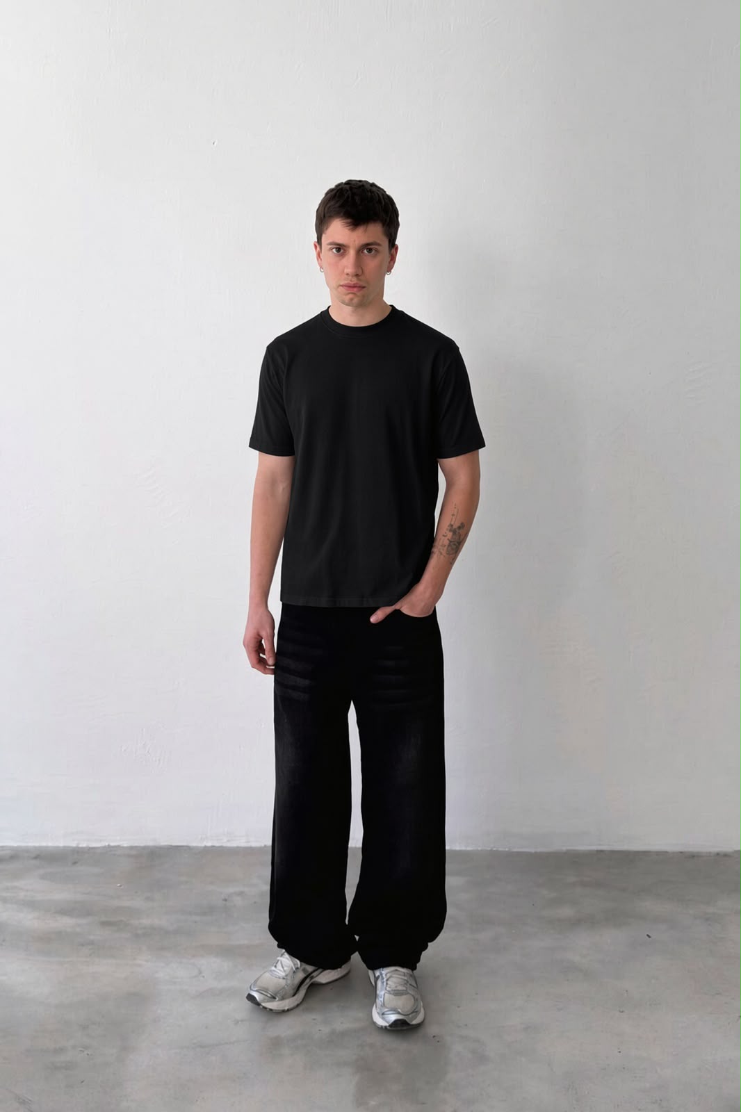 Black Regular Fit T-Shirt