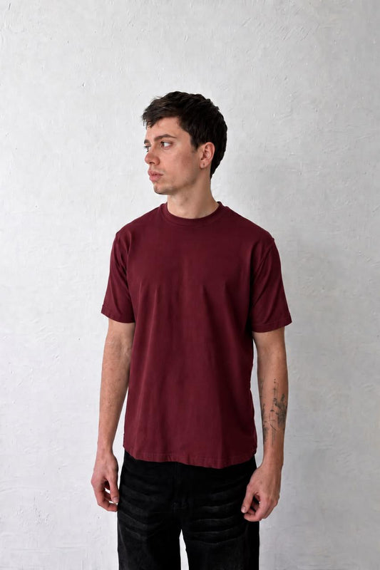 Burgundy Regular Fit T-Shirt