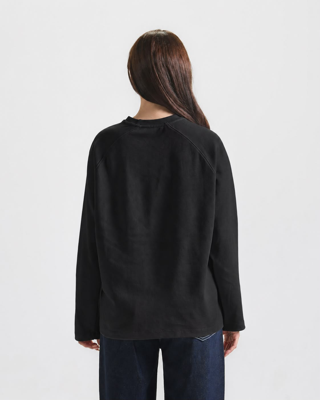 Black Long Sleeves Tee '' Unisex ''