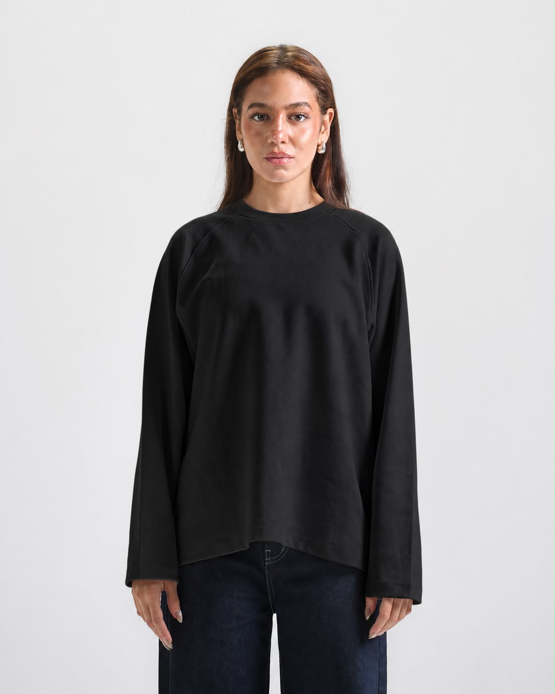 Black Long Sleeves Tee '' Unisex ''