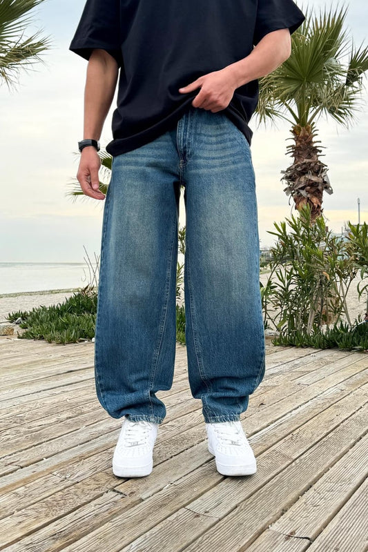 Vintage Blue Balloon Denim 03