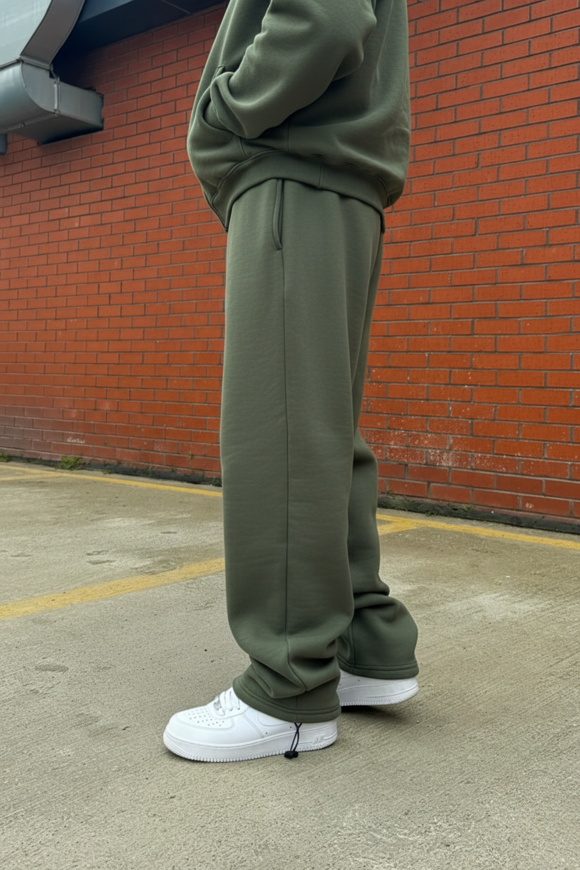Army Green FlexiStyle Fleece Sweatpant