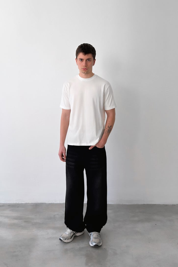 Withe Regular Fit T-Shirt