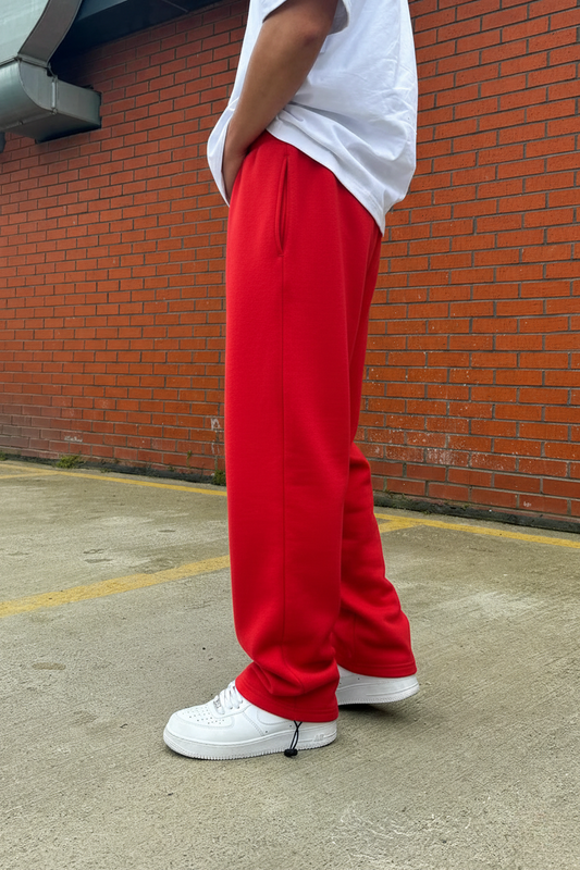 Red FlexiStyle Fleece Sweatpant