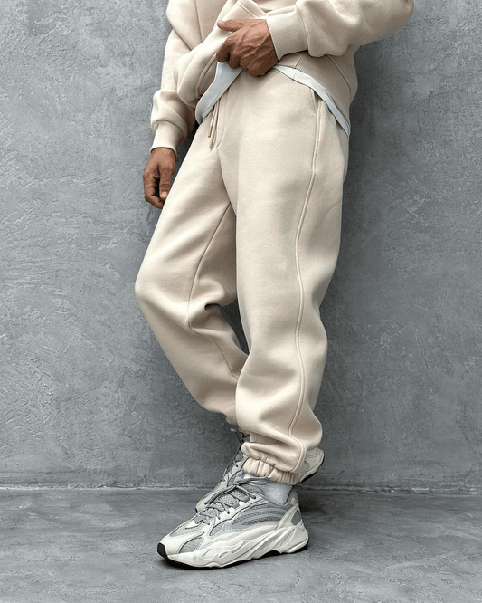 Biege Jogger Sweatpant