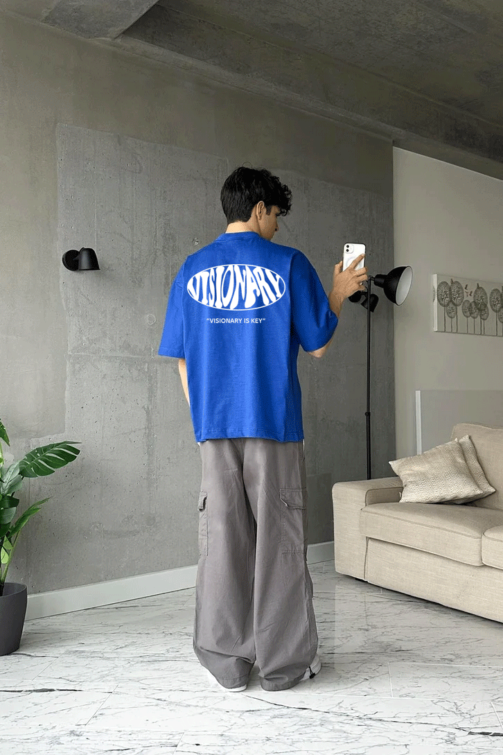 Blue  Visonary T-shirt