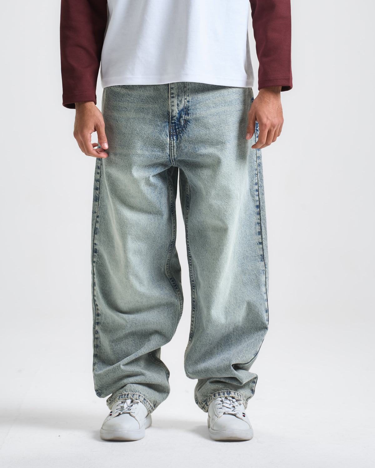 Dark Blue Super Baggy Denim