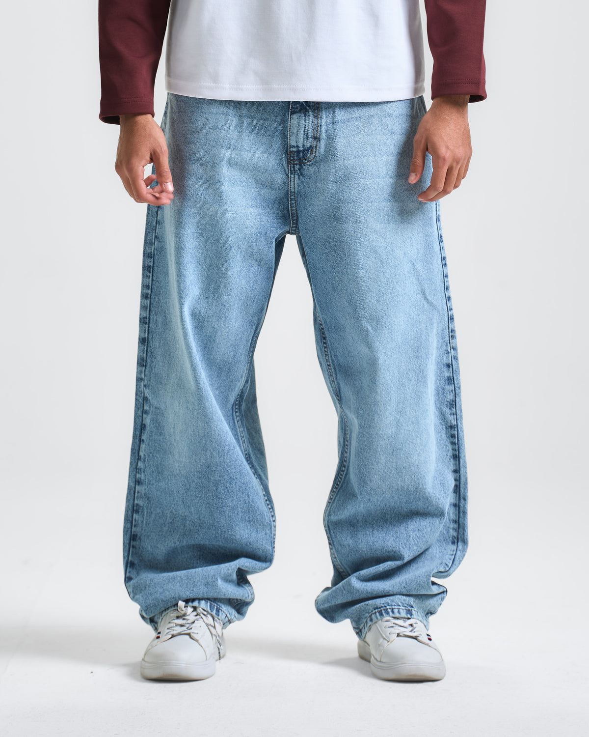 Light Blue Super Baggy Denim