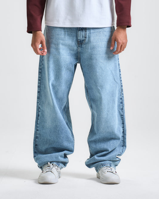 Light Blue Super Baggy Denim