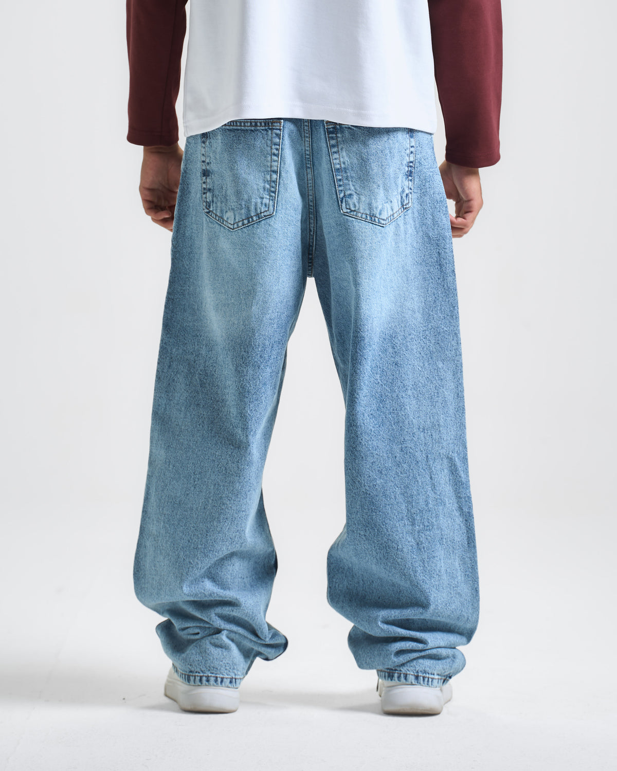 Light Blue Super Baggy Denim