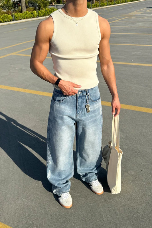 Basic Biege Tank Top